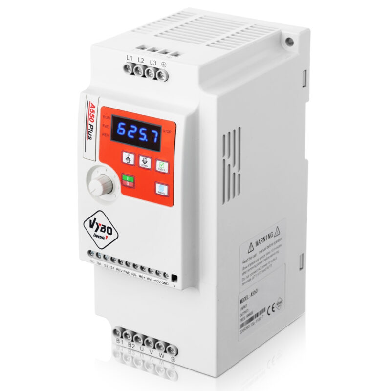 Convertidor de frecuencia 3kW A550 Plus (230V) En stock